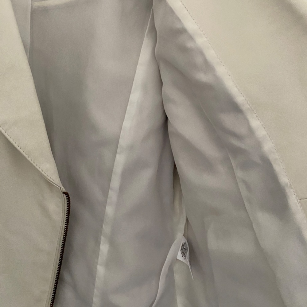 Only Fur-Lined Leather Jacket - Picture 12 of 16